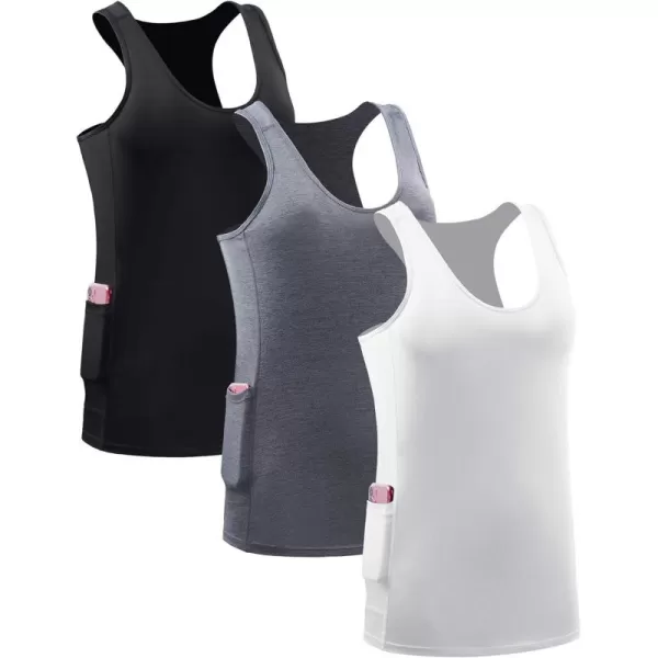 NELEUS Women's Racerback Yoga Workout Tank Top