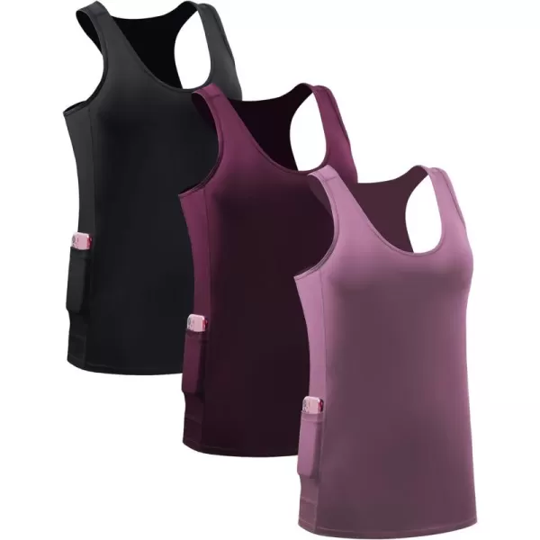 NELEUS Women's Racerback Yoga Workout Tank Top