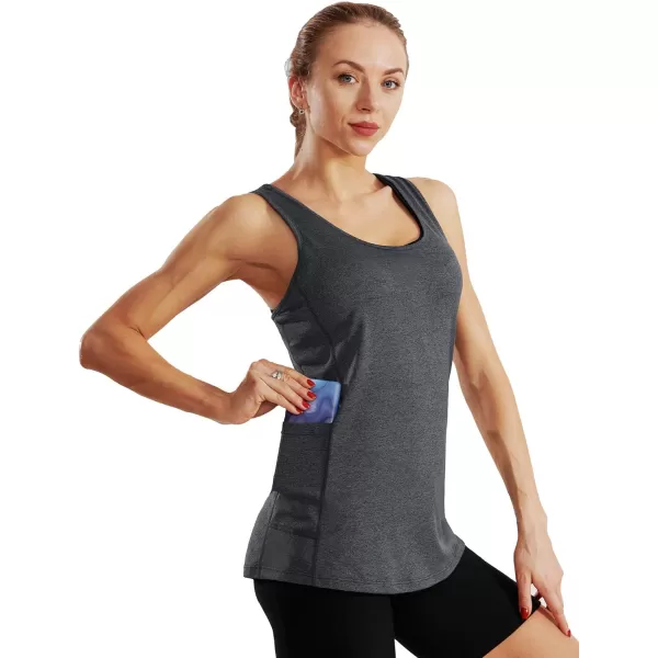 NELEUS Women's Racerback Yoga Workout Tank Top