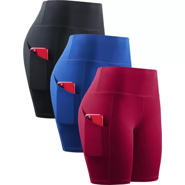 1010 Black/Blue/Red,3 Pack