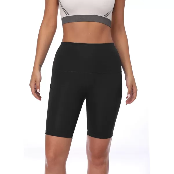 NELEUS Women's Workout Compression Yoga Shorts with Pocket