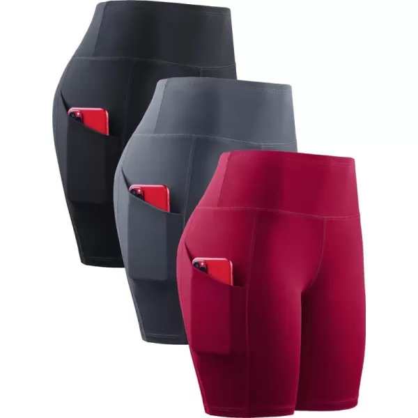 1010 Black/Grey/Red,3 Pack