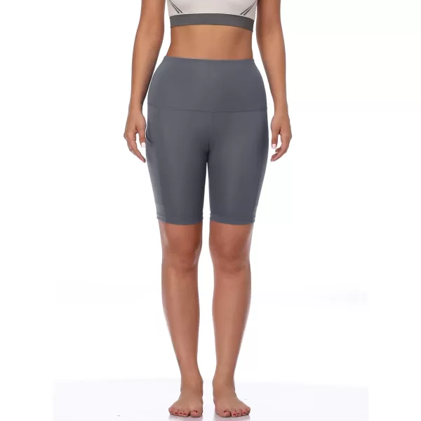 NELEUS Women's Workout Compression Yoga Shorts with Pocket