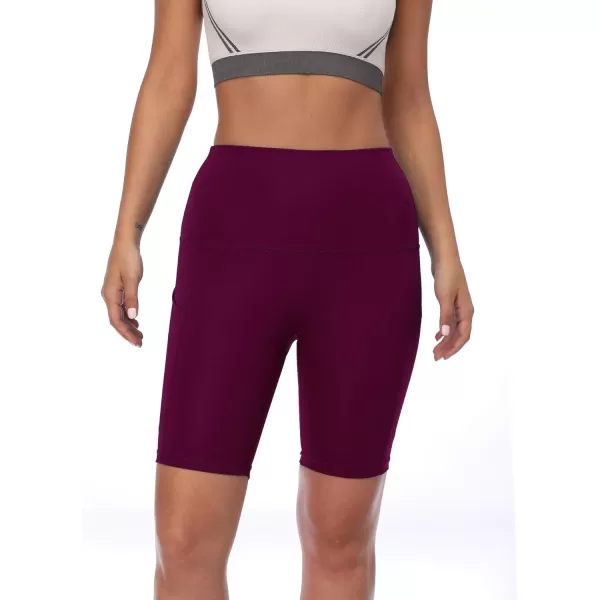 NELEUS Women's Workout Compression Yoga Shorts with Pocket