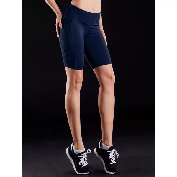 NELEUS Women's Workout Compression Yoga Shorts with Pocket