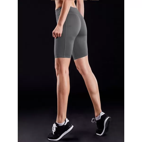 NELEUS Women's Workout Compression Yoga Shorts with Pocket