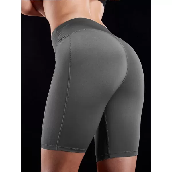 NELEUS Women's Workout Compression Yoga Shorts with Pocket