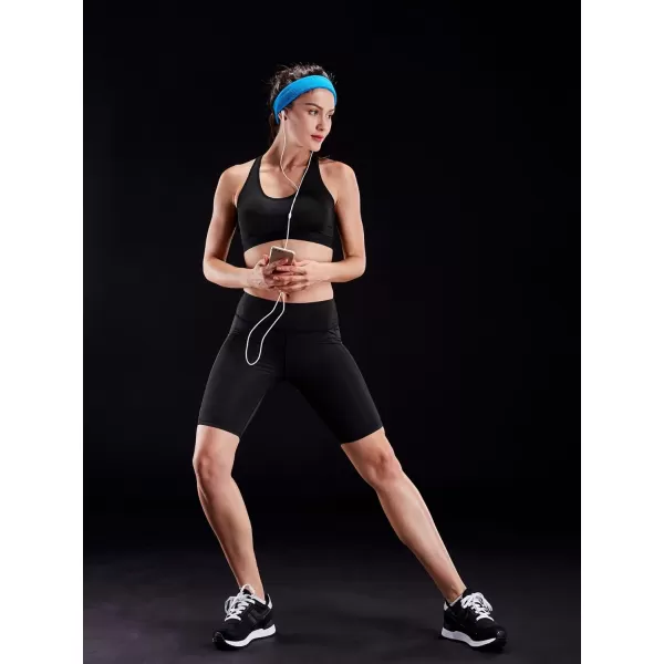 NELEUS Women's Workout Compression Yoga Shorts with Pocket