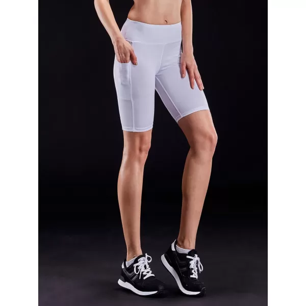 NELEUS Women's Workout Compression Yoga Shorts with Pocket