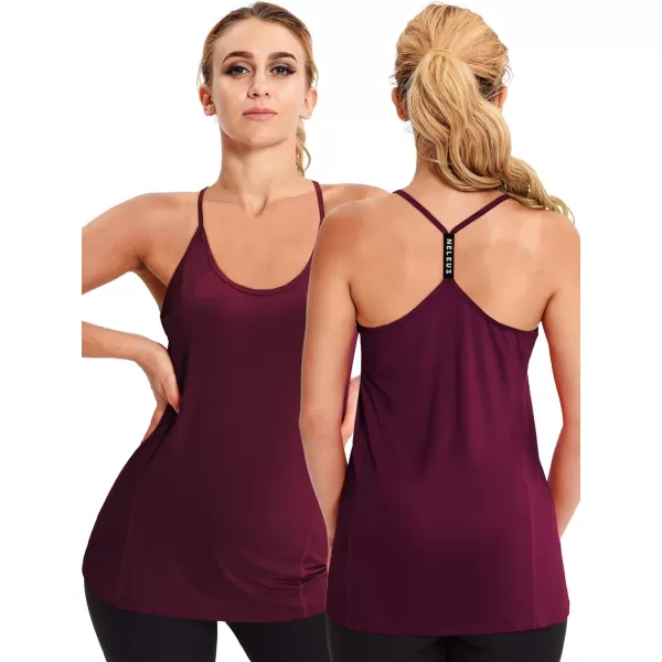NELEUS Women's Workout Tank Top Racerback Yoga Tanks Athletic Gym Shirts