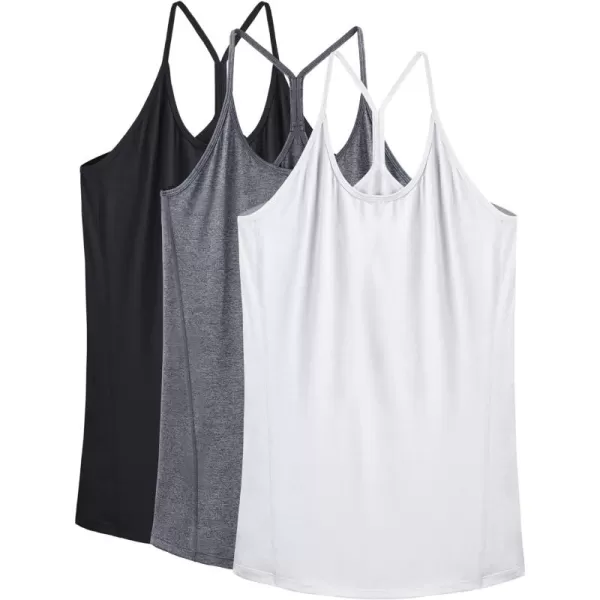 8057 Black/Grey/White,3 Pack