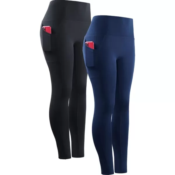 NELEUS Women's Yoga Pant Tummy Control High Waist Running Leggings with Pocket