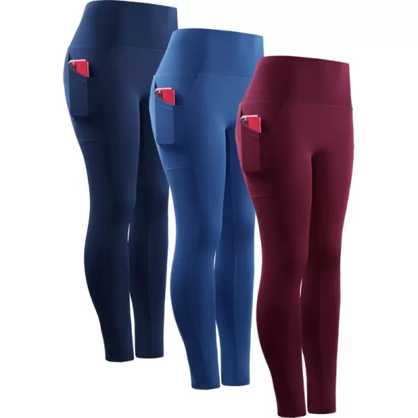 NELEUS Women's Yoga Pant Tummy Control High Waist Running Leggings with Pocket
