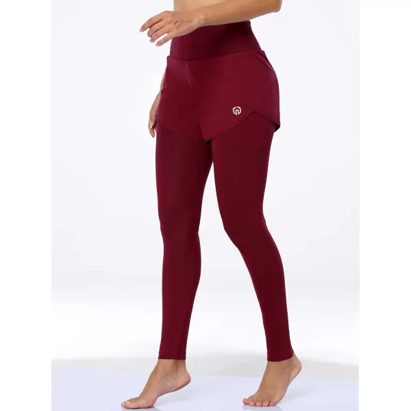 NELEUS Women's Yoga Pants Tummy Control High Waist Workout Leggings with 2 Pocket