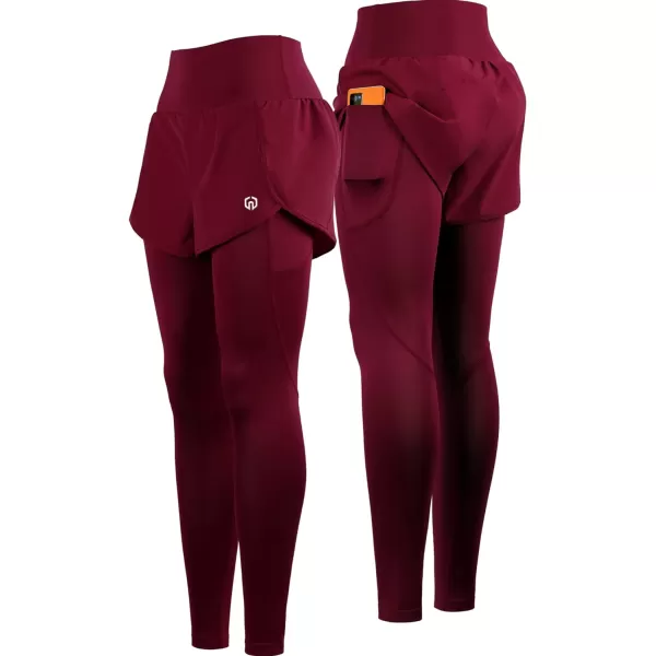 NELEUS Women's Yoga Pants Tummy Control High Waist Workout Leggings with 2 Pocket