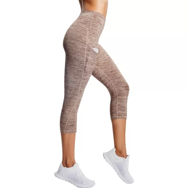 NELEUS Women's Yoga Running Capris Tummy Control High Waist Workout Pants
