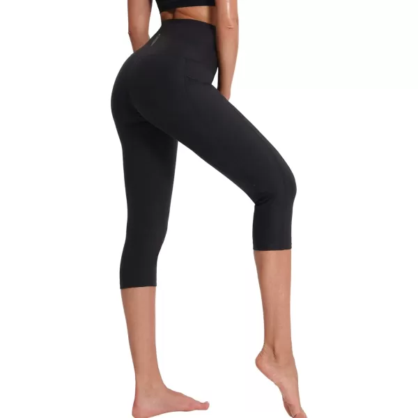 NELEUS Women's Yoga Running Capris Tummy Control High Waist Workout Pants