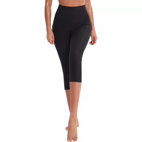 NELEUS Women's Yoga Running Capris Tummy Control High Waist Workout Pants