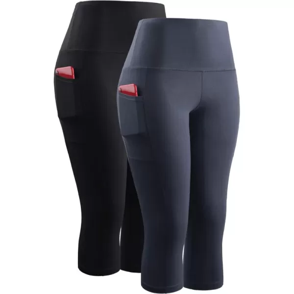 9042 Black/Grey,2 Pack