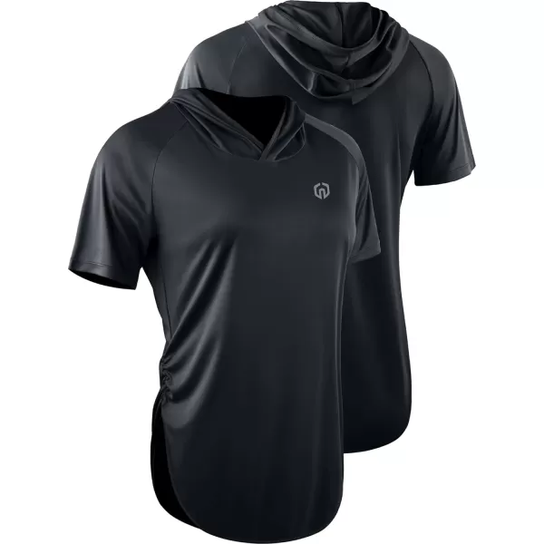 NELEUS Women's Yoga Top Quick Dry Athletic Running Workout Shirts with Hoods
