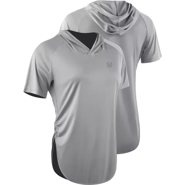 NELEUS Women's Yoga Top Quick Dry Athletic Running Workout Shirts with Hoods