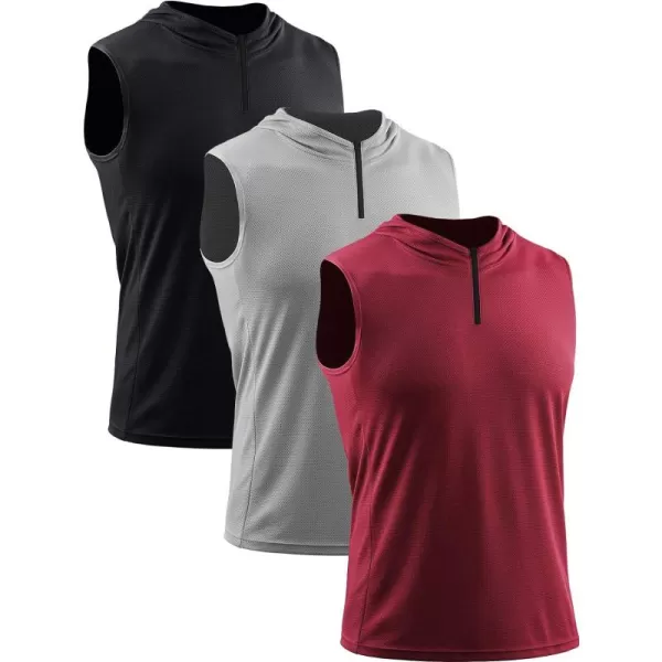 5099# Black/Grey/Red,3 Pack