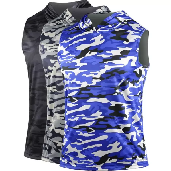 5121 Black/Grey/Blue,3 Pack