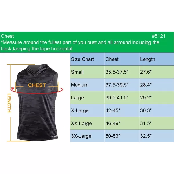Neleus Men's Running Tank Tops 3 Pack Sleeveless Workout Athletic Shirts with Hoods