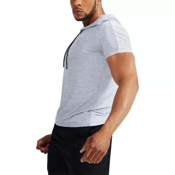 NELEUS Men's Dry Fit Performance Athletic Shirt with Hoods
