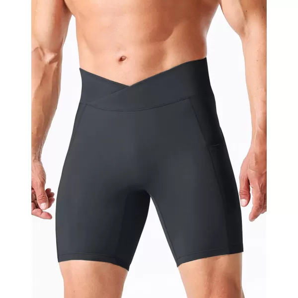 NELEUS Men's Compression Short with Pocket Dry Fit Yoga Running Shorts Pack of 3