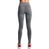 imageNELEUS Womens Yoga Pant Tummy Control High Waist Running Leggings with Pocket9033 Yoga Pant 3 Pack Black grey navy Blue