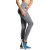 imageNELEUS Womens Yoga Pant Tummy Control High Waist Running Leggings with Pocket9033 Yoga Pant 3 Packblack grey red