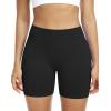 imageNELEUS Workout ShortsLegging for Women Scrunch Seamless Soft High Waist Gym ShortsPantsQ1055 1 Pack black