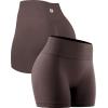 imageNELEUS Workout ShortsLegging for Women Scrunch Seamless Soft High Waist Gym ShortsPantsQ1055 1 Pack coffe