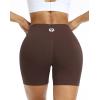 imageNELEUS Workout ShortsLegging for Women Scrunch Seamless Soft High Waist Gym ShortsPantsQ1055 1 Pack coffe