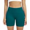 imageNELEUS Workout ShortsLegging for Women Scrunch Seamless Soft High Waist Gym ShortsPantsQ1055 1 Pack deep Green
