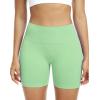 imageNELEUS Workout ShortsLegging for Women Scrunch Seamless Soft High Waist Gym ShortsPantsQ1055 1 Pack green