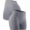 imageNELEUS Workout ShortsLegging for Women Scrunch Seamless Soft High Waist Gym ShortsPantsQ1055 1 Pack grey