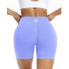 imageNELEUS Workout ShortsLegging for Women Scrunch Seamless Soft High Waist Gym ShortsPantsQ1055 1 Pack purple