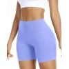 imageNELEUS Workout ShortsLegging for Women Scrunch Seamless Soft High Waist Gym ShortsPantsQ1055 1 Pack purple