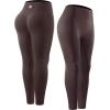 imageNELEUS Workout ShortsLegging for Women Scrunch Seamless Soft High Waist Gym ShortsPantsQ1155 1 Pack coffe