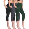 Z109# Black/Grey/Dark Green 3 Pack