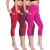 Z109# Red/Burgundy/Rose Red 3 Pack
