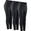 9124 Black/Black/Black 3 Pack