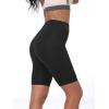 imageNELEUS Womens Athletic Shorts High Waist Tummy Control Workout Biker Shorts for Running Gym Yoga1010 BlackBlackBlack 3 Pack