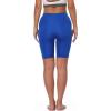 imageNELEUS Womens Athletic Shorts High Waist Tummy Control Workout Biker Shorts for Running Gym Yoga1010 BlackBlueRed 3 Pack