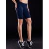 imageNELEUS Womens Athletic Shorts High Waist Tummy Control Workout Biker Shorts for Running Gym Yoga9005 3 Pack blackGreyNavy Blue