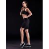 imageNELEUS Womens Athletic Shorts High Waist Tummy Control Workout Biker Shorts for Running Gym Yoga9005 3 Pack blackGreyRed