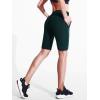 imageNELEUS Womens Lightweight Running Shorts Workout Athletic Short for Yoga with Pocket9054 3 Pack  blackGreyBlackish Green