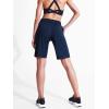imageNELEUS Womens Lightweight Running Shorts Workout Athletic Short for Yoga with Pocket9054 3 Pack  blackGreyNavy Blue